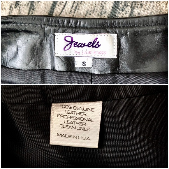 JEWELS JULIE KNAPP⚡️Genuine Leather Midi Skirt_4 - Picture 6 of 8